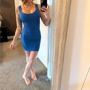 Bebe Blue Bodycon Dress
